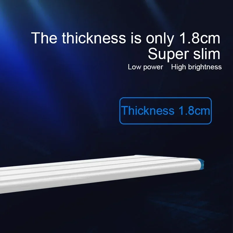 18-75CM Super Slim LEDs Aquarium Lighting Aquatic Plant Light Extensible Waterproof Clip on Lamp For Fish Tank 90-260V