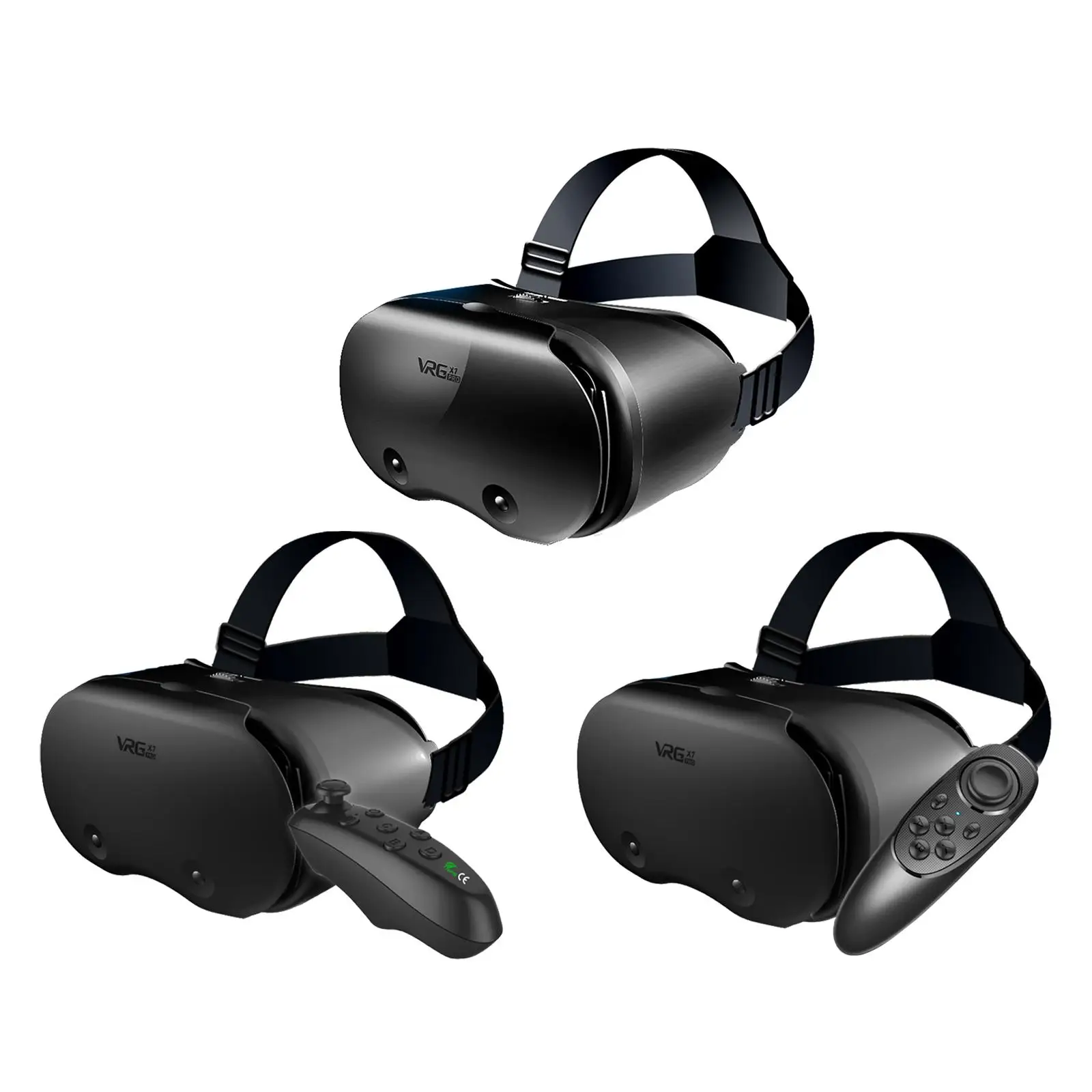 óCulos De Realidade Virtual Vr Fone De Ouvido, óCulos 3d Fone De Ouvido De  Realidade Virtual Com Controle Remoto/AlçA De Jogo, CompatíVel Com Ios E  Android 5-7 Smart phones,D : : Eletrônicos