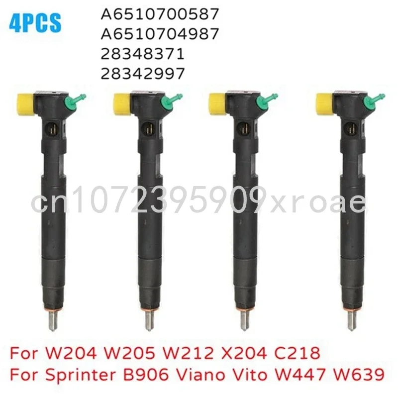 

Crude Oil Fuel Injector Injector Nozzle for Mercedes-Benz A6510704987 A6510700587 28348371 28342997 EMBR00002D