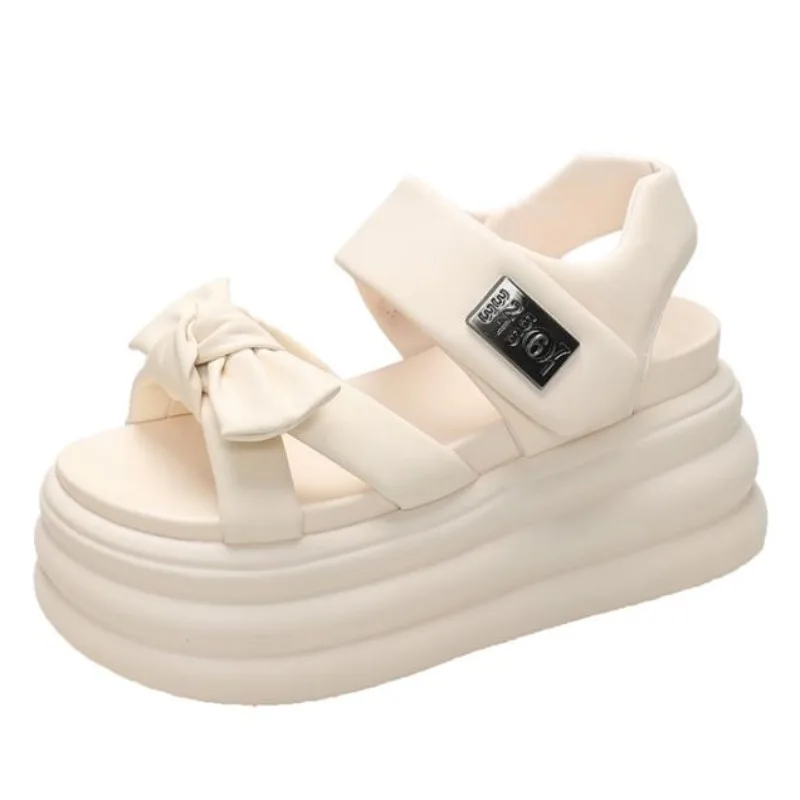 8CM High Platform Sandals Women Summer Breathable High