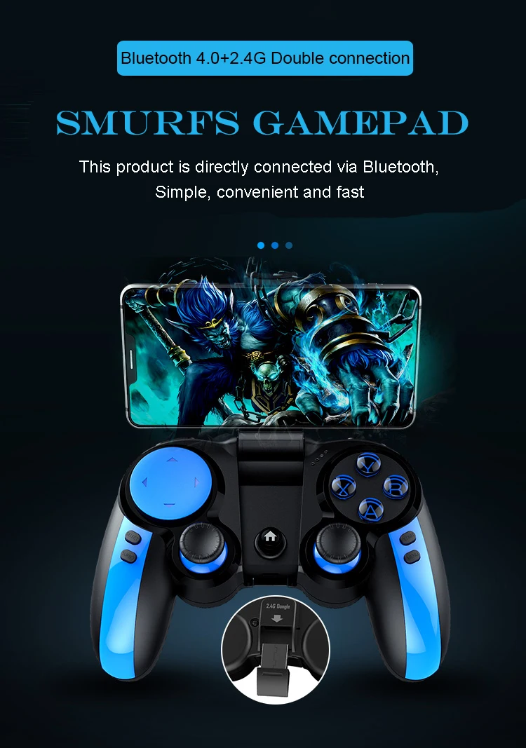 IPEGA PG-9090  2.4G Bluetooth Gamepad Mobile Phone Trigger Game Controller PC Joystick For Phone Android Pad TV Box Console
