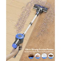 HOTAWELI Cordless Vacuum Cleaner,6-in-1 Powerful Suction Stick Vacuum with 2200 mAh Battery,Lightweight Self-Standing Vacuum 2