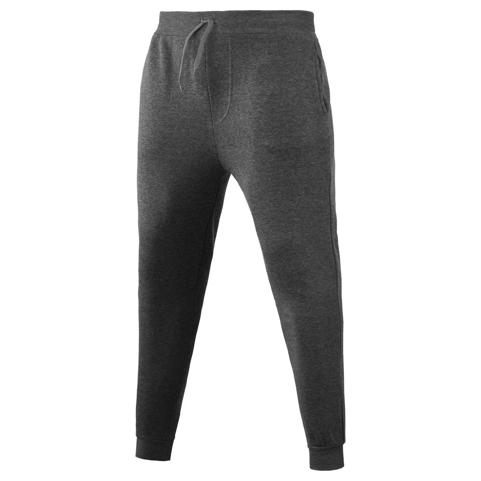Men's Fitness Pants Casual Sporty Training Running Streetwear Pure Color Sweatpants Spring Autumn 220g Fabric Skateboard Long Tr