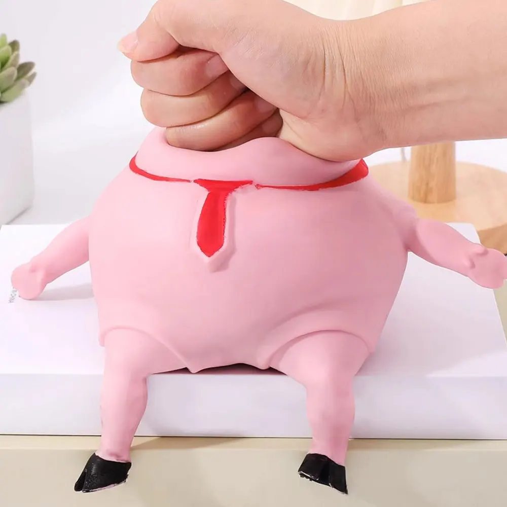 Squeeze Pink Pigs Antistress Toy Cute Squeeze Animals Lovely Piggy Doll Stress Relief Toy Decompression Toy Children Gifts 5