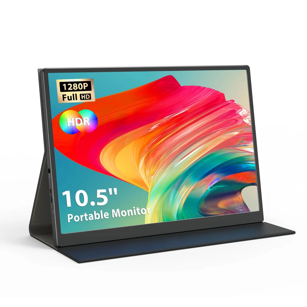 10.5 Inch 1280P Ultralight Portable Monitor 100sRGB 420Cd/m² IPS