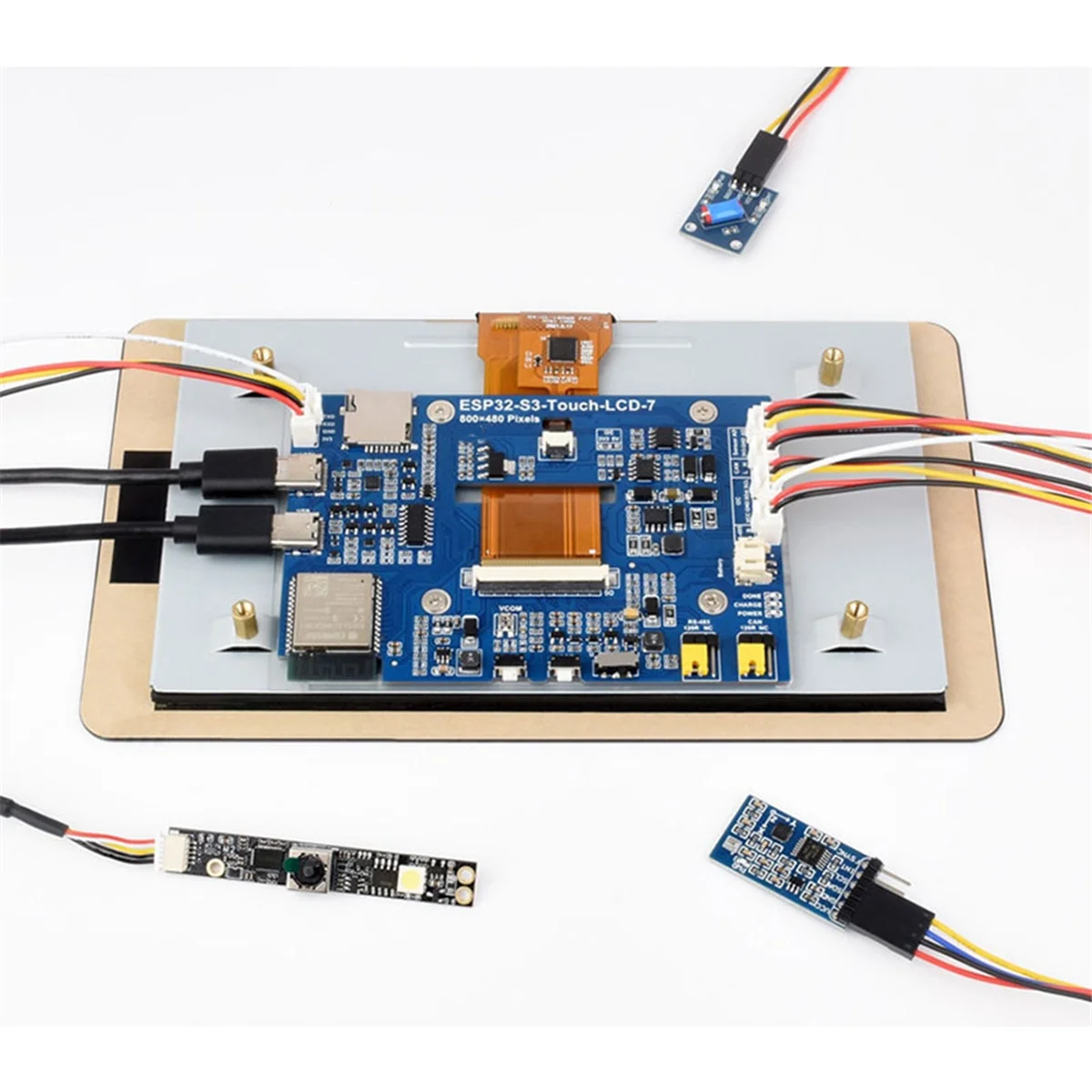 ESP32-S3 7 Inch Touch Display Development Board 800x480 WiFi Bluetooth 5 For GUI LVGL HMI ESP32