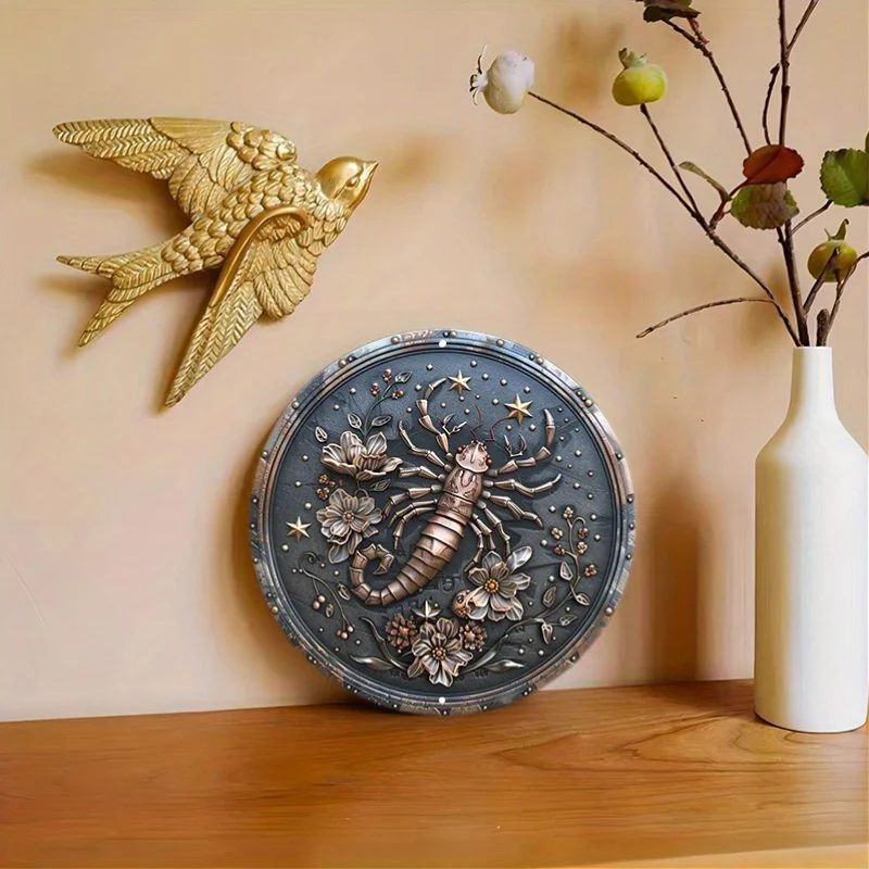 Adesivo Murale Segno Zodiacale – Decorazione Da Parete Rimovibile 6 Misure Per Cucina, Soggiorno, Camera
