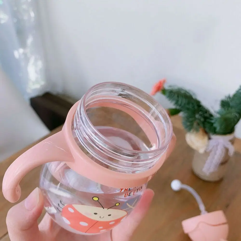 Kids Cartoon Straw Bottle 2