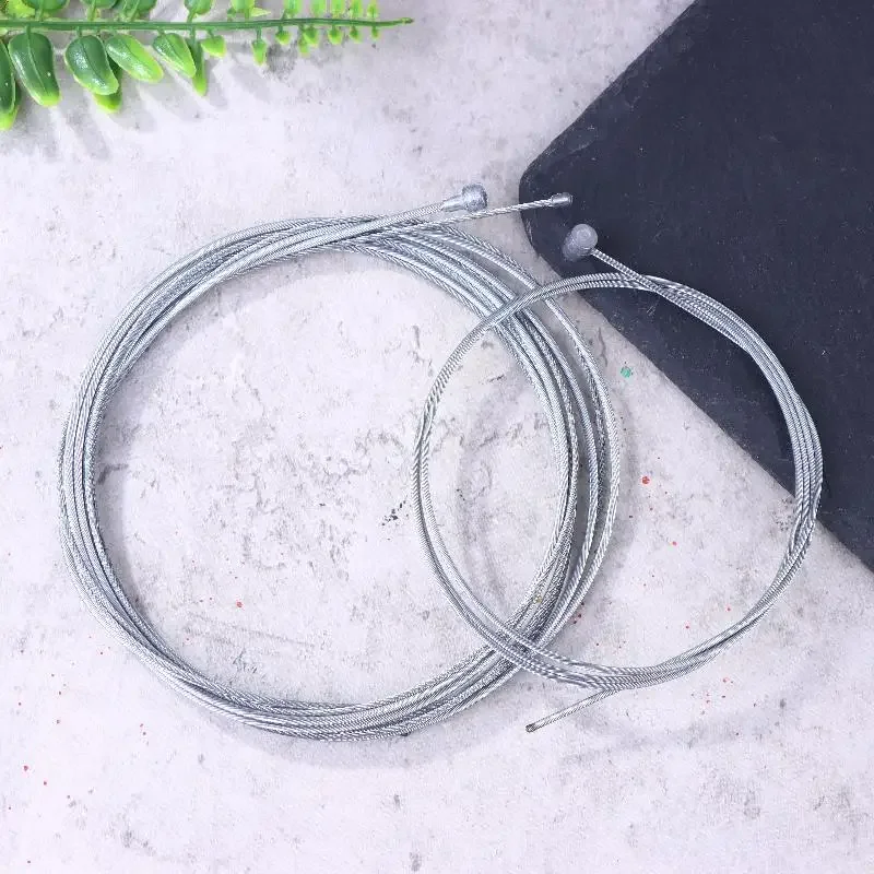 Throttle Clutch Cable Repair Kit 9pcs/set Universal Throttle Clutch Cable Repair Kit Solderless Nipple With Sleeve Nut Set With Cable Lawnmower Rotovator Parts