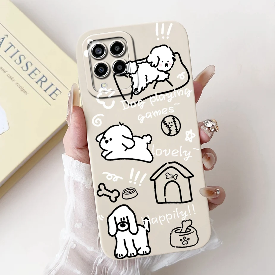 Unique Cartoon Shockproof Soft Shell Phone Case for Samsung Galaxy M Series