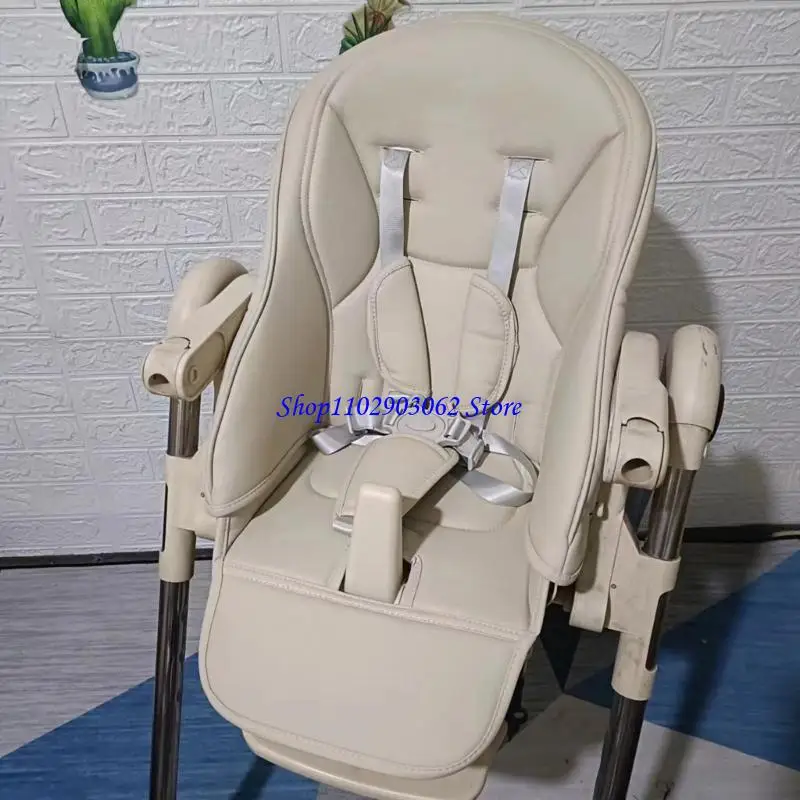  수유 의자 PU 가죽 어깨 패드를위한 B5XB 5 점 조절 가능한 안전 벨트