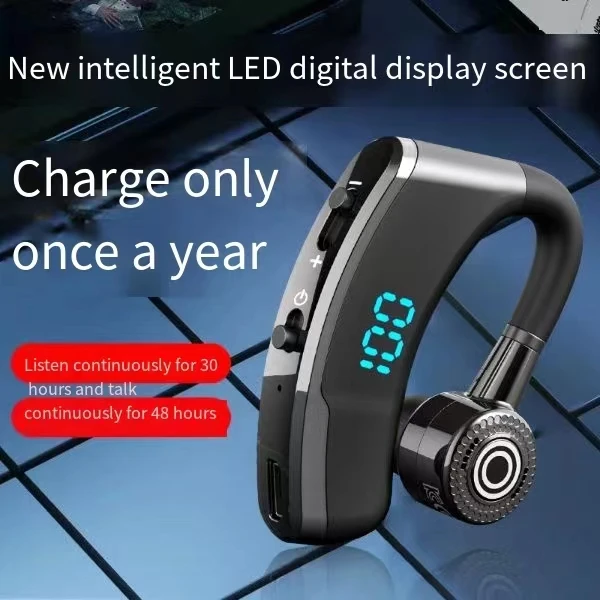 Bluetooth-гарнитура V9 v8 обновленная версия делового ушного стереонаушника TWS
