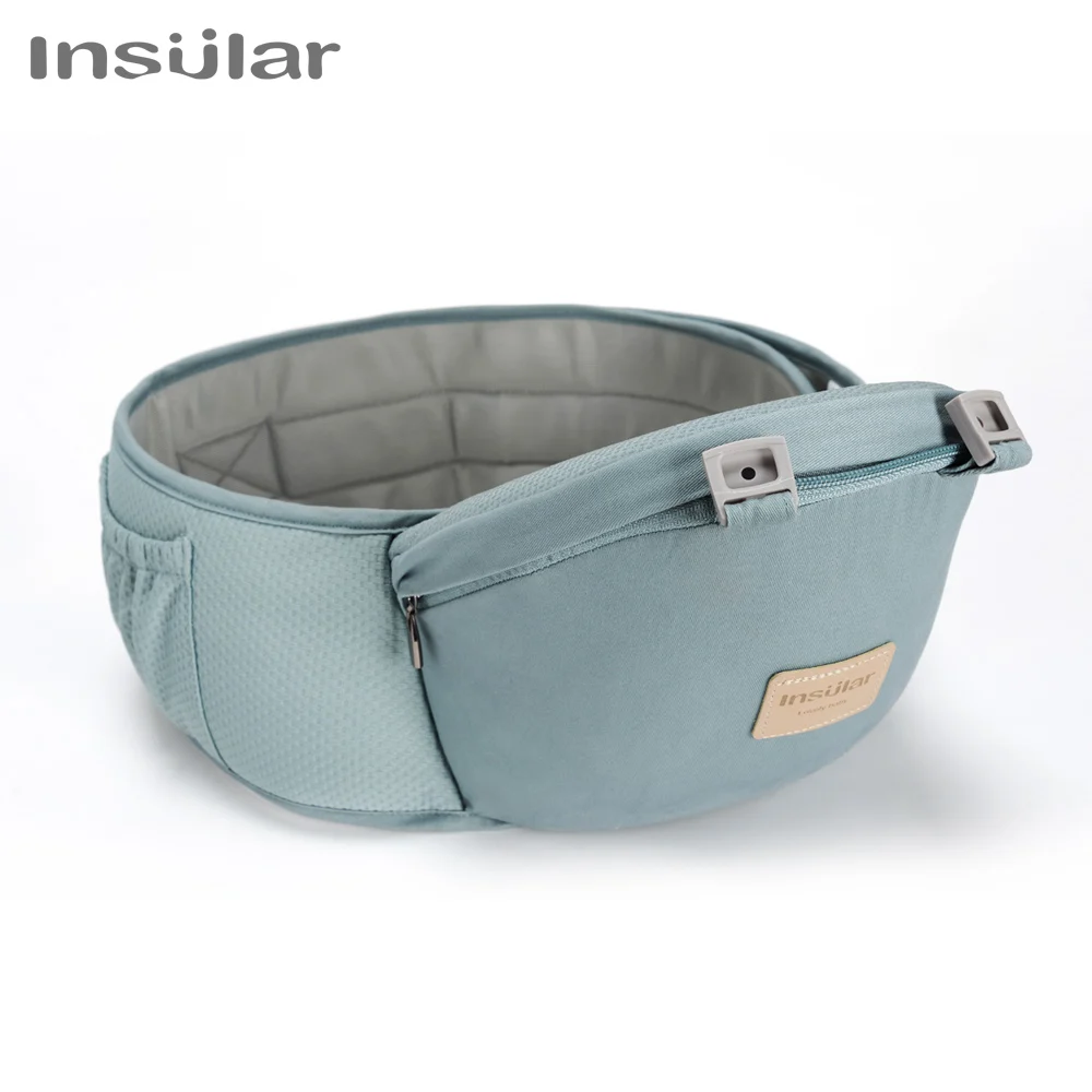 Insular  Ergonomics Baby Carrier Sling Portable Child Backpacks Thickening Shoulders 360 Ergonomic Hoodie Kangaroo 0-36 Months 5