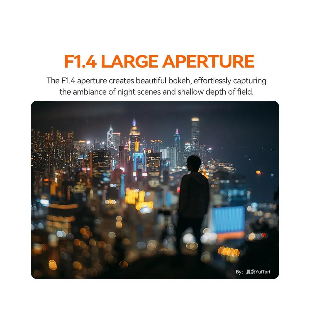 Tilt 35mm F1.4 APS-C E X Z RF M43 mount for Sony zve10 Fuji XT5 Nikon ZFC Canon