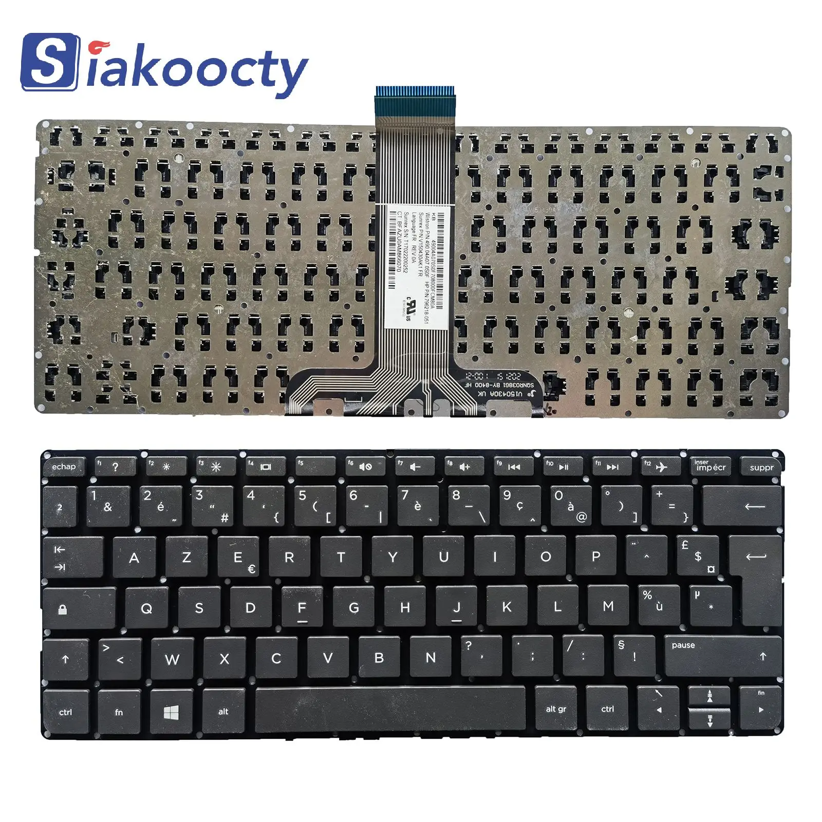 Nuovo Fr Per Hp Pavilion X360 11-K 11-K000 11-K100 11-K024Tu Tastiera Muslimata