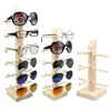 Multi Layers Wood Sunglass Display Rack Shelf Eyeglasses Show Stand Jewelry Holder for Multi Pairs Glasses Showcase WF 2