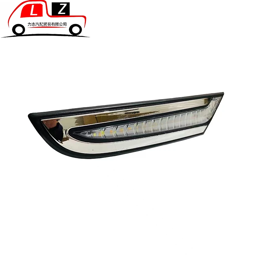 

1 pair daytime running light turn water flow light for benz actros mp3 fog light