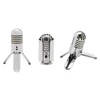 Original Samson Meteor Mic Studio Recording Condenser Microphone Fold-back Leg with USB Cable Carrying Bag for computer 3