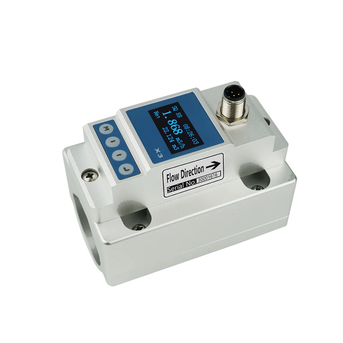 

ultrasonic Clamp type water liquid flowmeter with display small pipe clamp-on ultrasonic flow meter
