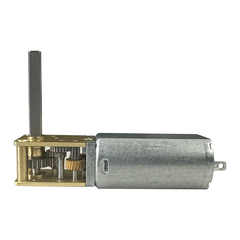 DC3V 6V 12V 1218-050 Mini 050 Gear Motor Single/ Dual/ Long Shaft 4RPM-381RPM Slow Speed High Torque Worm All Metal gearbox Motor