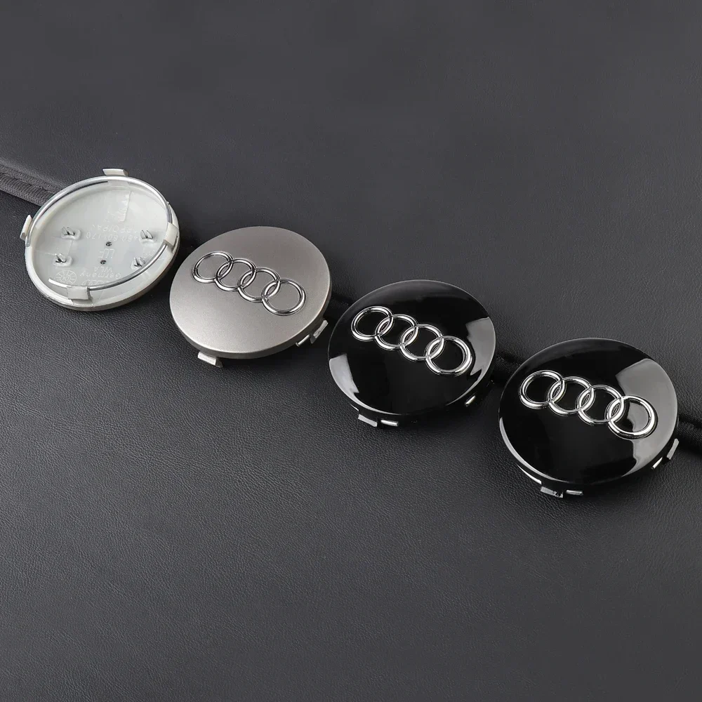 4P 60mm 61mm 68mm 69mm Car Styling Wheel Center Cap Hub Covers Badge 4B0601170 For Audi A3 A4 A5 A6 A7 A8 S4 S6 TT Accessories