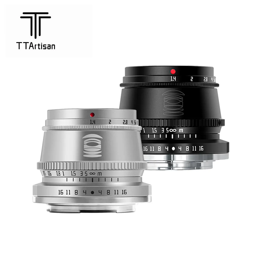 

TTArtisan 35mm F1.4 APS-C Prime Lens for Sony E Mount Fujifilm XF Canon M Leica L Nikon Z Panasonic Olympus M43 Camera Lens