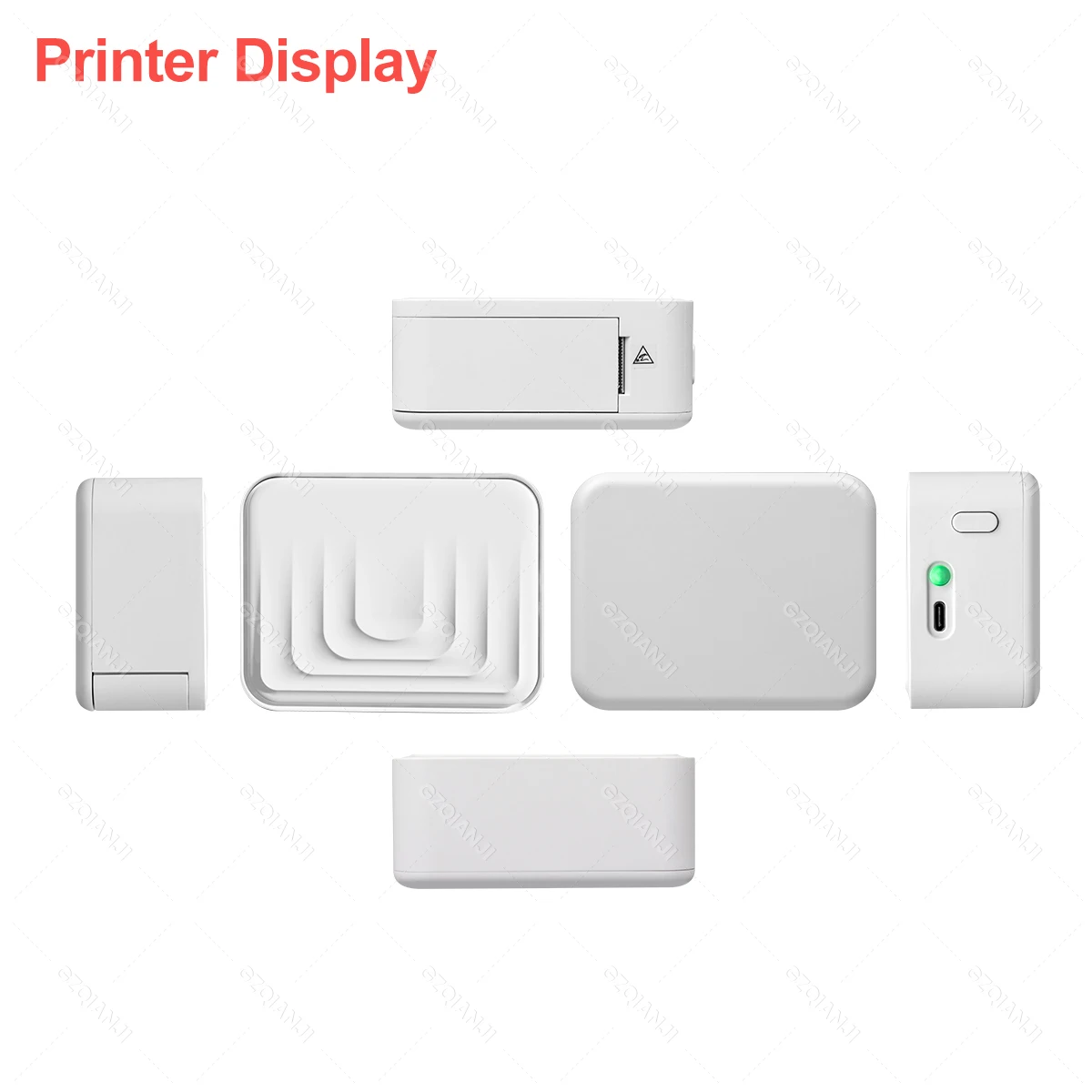 M1 Wireless Bluetooth Thermal Label Printer Mini Portable Adhesive Label Maker Fast Printing Similar as Marklife P15 P11 P12 L12