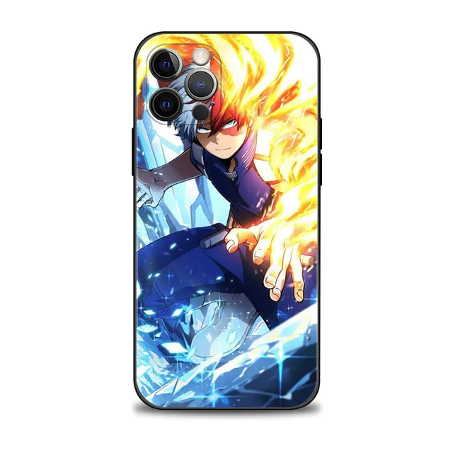 dodelijk les Excentriek My Hero Academia Battle Action Case For Apple iPhone 14 13 12 11 Pro Max 13  12 Mini XS Max XR X 7 8 6 6S Plus Cover Shell - AliExpress