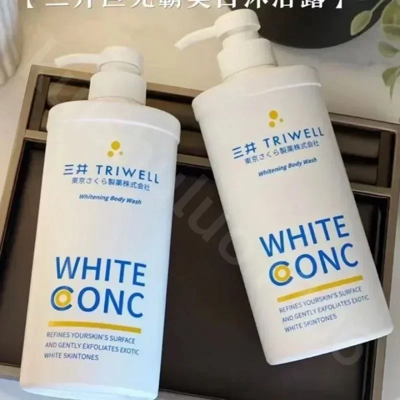 550ml Deep Cleansing Whitening Body Wash Shower Gel Removing Dirt Dead Skin Oil Control Even Skin Tone To Lighten Pigmentation 6