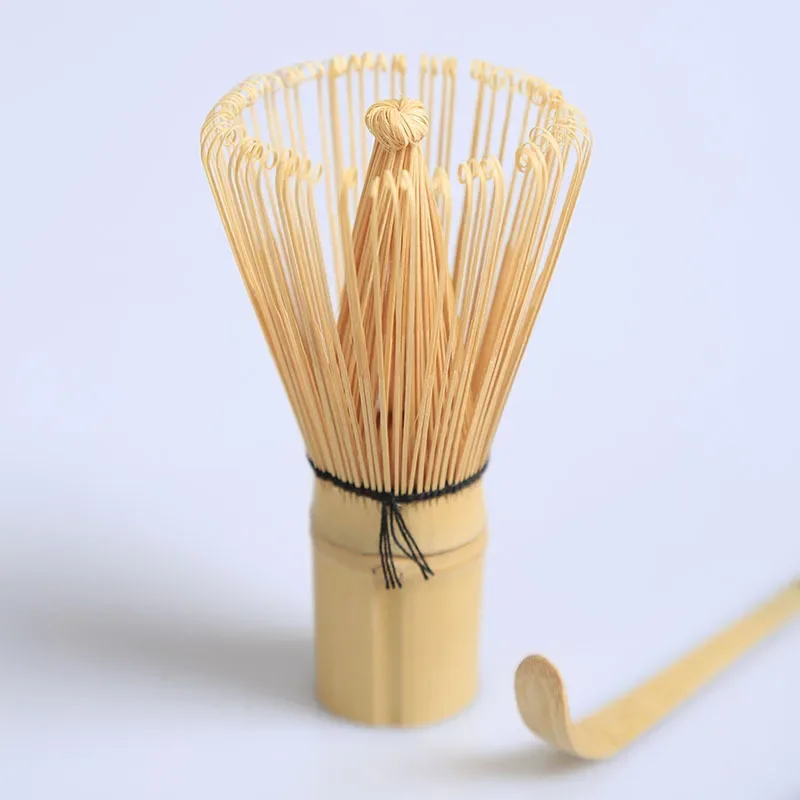 Matcha Tea Set 4PCS Tea Set Brush Reusable Matcha Whisk Spoon Chinese Style Bamboo Japanese Teaware Tea-making Tools