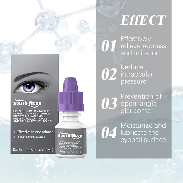 South Moon Eye Drops To Improve Eyesight Relieve Eye Fatigue Redness