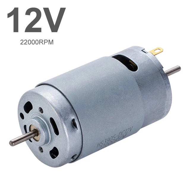 Mini moteur électrique 480 cc 17.4mm, moteur à arbre Long, double roulement  à billes cc 7.4V 9V 12V 42000 tr/min, moteur à grande vitesse, outil de  perceuse à main - AliExpress