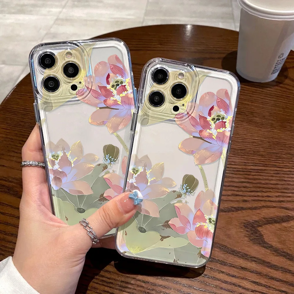 Floral Shockproof Phone Case – Elegant Flower Design, Ultra-Durable Protection