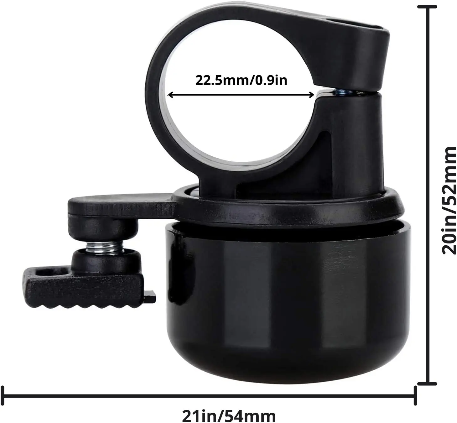 Bicycle Bell Alloy Mountain Road Bike Horn Sound Alarm for Safety Cycling