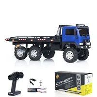 1/18 CR18P RTR Flatbed Truck Car 6x6 Painted Finished RC Rock Crawler Off-Road Truck 2-Speed Transmission Lights Vehicle TH24369 1
