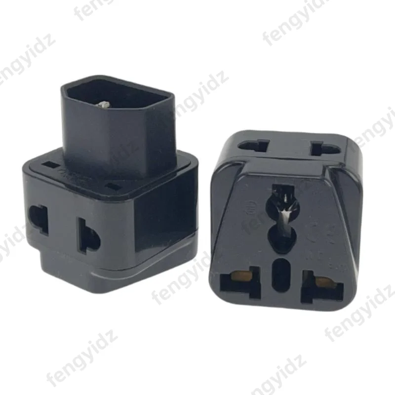 1 PC IEC 320 C14 남성 여성 전원 어댑터 PDU/UPS 범용 남성 AU/US/UK/EU 전원 어댑터 플러그 변환기 소켓