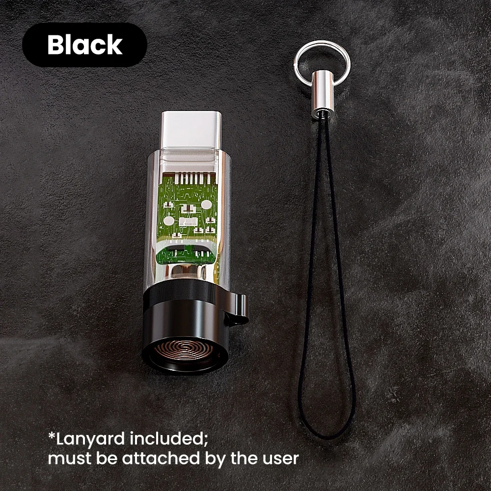 Portable Type-C USB Lighter with Auto Power-Off
