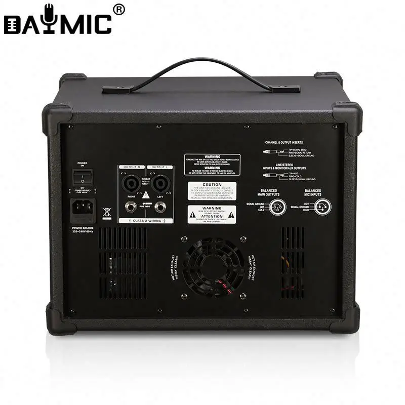 Karaoke 500W audio mixer Live show 6 Channel Professional Amplifier Audio Power Mixer