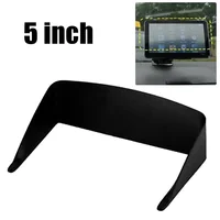 Parts GPS Navigator Sun Shade Glare Car Fittings Replacement Vehicle Visor Shield 5inch Accessories Auto Black
