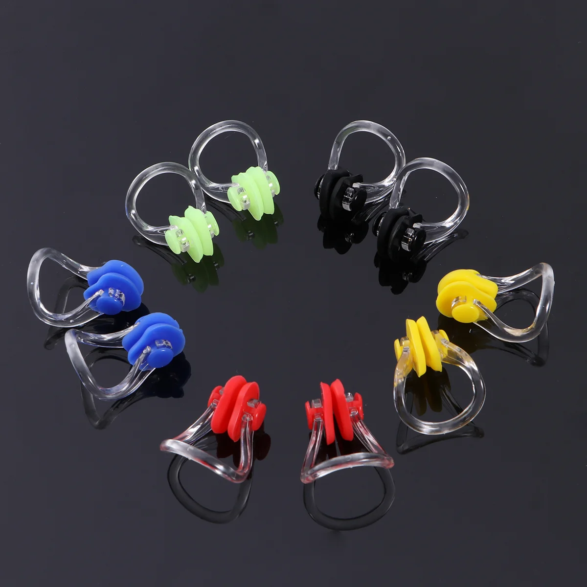 

Nose Clip Swimming Clips Gaskets for The Ears against Water Plugs Waterproof Non-slip Nose Clips
