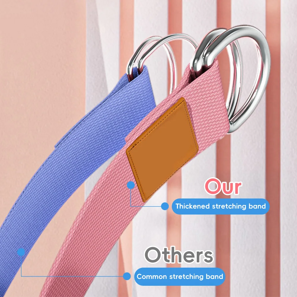 1Pc Non-Elastic Bands Fitness Resistance Bands Yoga Pilates Hip Circle Expander Bands Gym Training Home Workout Equipment