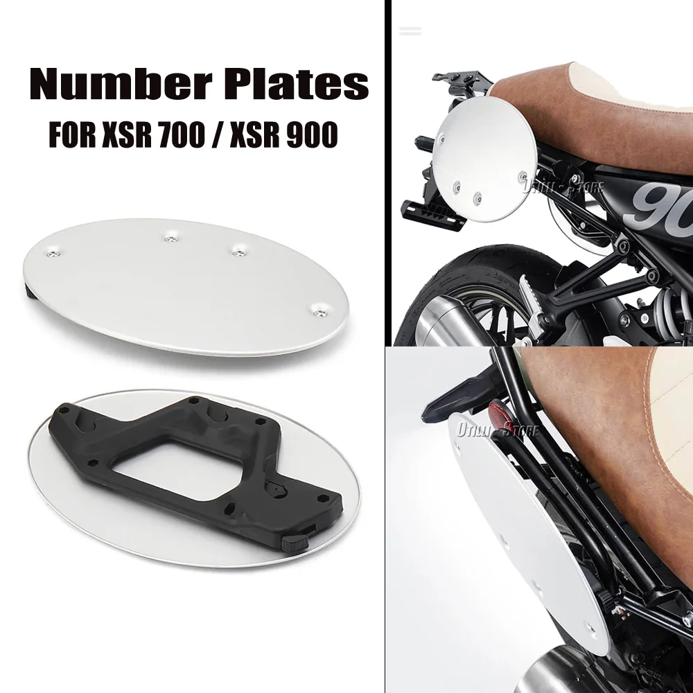 

XSR700 XSR900 Number Plate Motorcycle Side Panel Cover Plate For Yamaha xsr700 XSR 700 2021-2023 xsr900 XSR 900 2022 2023