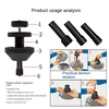 Universal Single Plate Car Van Clutch Alignment Kit Aligning Tool With 3 Collets Car Disassembly Tool Car Repair Fix Correcting 4