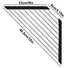 Roll Up Triangle Dish Drying Rack Kitchen Sink Organizer Corner Over the Sink Sponge Rag Holder Foldable Stainless Steel Drainer 6