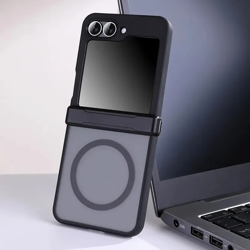 Shockproof Magnetic Magsafe Case with Folding Hinge for Samsung Galaxy Z Flip Series