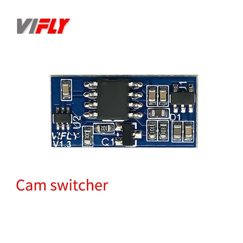 Installation du VIFLY Cam Switcher sur un drone FPV avec câbles et caméras