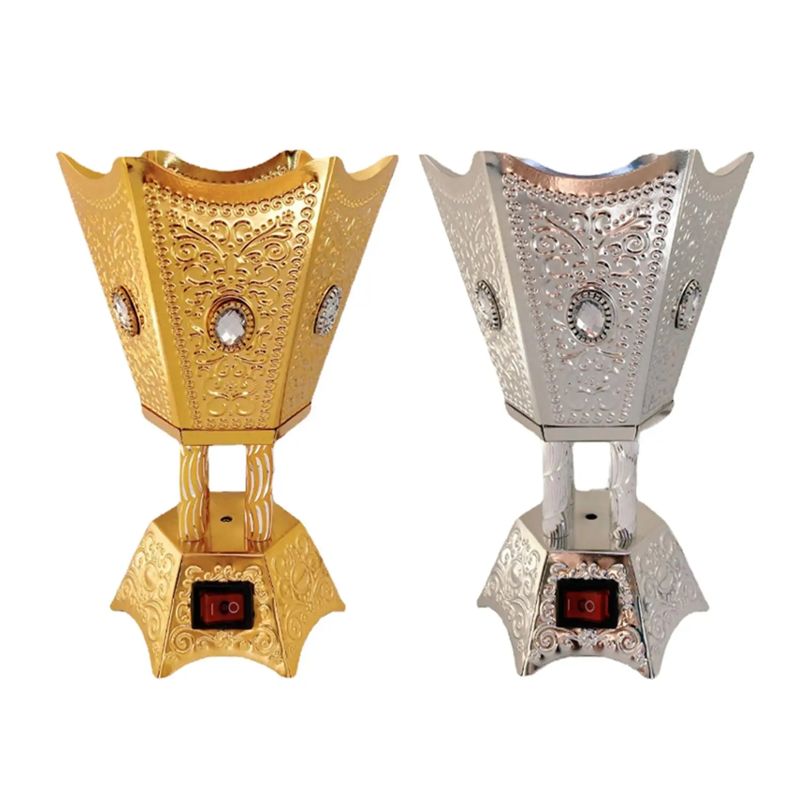 IncenseBurnerElectricBakhoorBurnerInsenceHolderMetalIncense