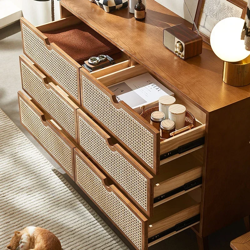 Space Sideboard Interior Dining Room Entrance Hall Kitchen Island Table Storage Locker et Foot Credenza Saving Furniture