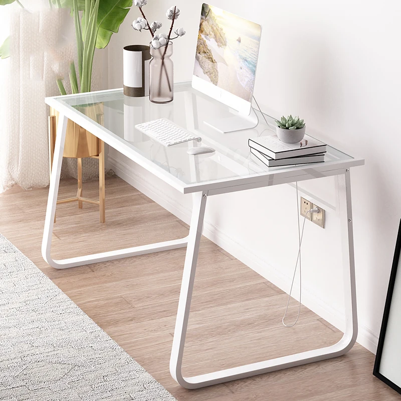

Corner Computer Desks White Gaming Free Shipping Luxury Office Desk Modern Study Scrivanie Per Ufficio Library Furniture