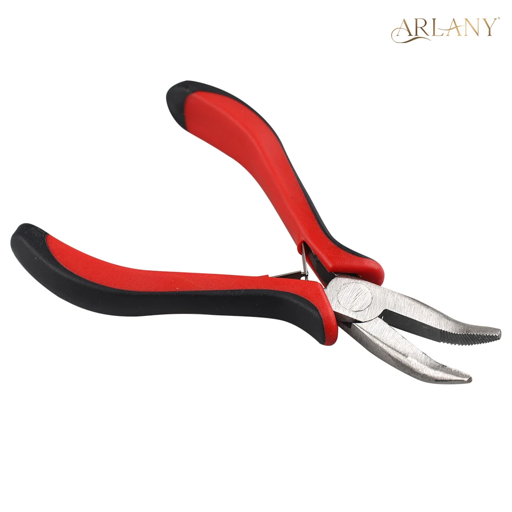 Keratin Bonding Cutter pliers Mini with 3 holes Straight Tip For Beads Installation and Removal